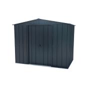 DURAMAX METAL TOP SHED 8X6FT ANTHRACITE
