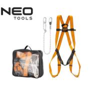 NEO SET SAFETY HARNESS BELAY WITH SAFETY ROPE