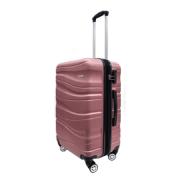 SHC LUGGAGE ABS EXTENDABLE 24IN. ROSE GOLD