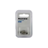 MAXVIEW H84077 TV COAX PLUGS F-TYPE CONNECTORS