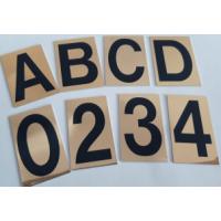 GOLD NUMBERS LETTERS