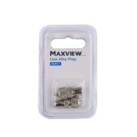 MAXVIEW TV/FM COAXIAL ALLOY PLUGS