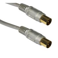 MAXVIEW H87020 DIGITAL COAXIAL TO COAXIAL FLYLEAD GOLD 2M