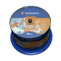 VERBATIM DVD-R PRINTABLE 50PCS