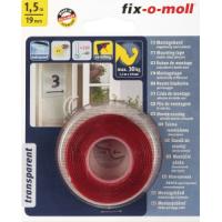 FIX-O-MOLL MOUNTING TAPE DOUBLE SELF ADHESIVE 1.5MX19MM