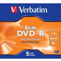 VERBATIM  DVD-R 8CM 5PCS