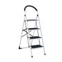 METAL FOLDING STOOL WITH 4 STEPS