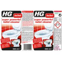 HG SUPER POWERFUL TOILET CLEANER 500ML   