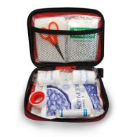FIRST AID KIT RED BAG 