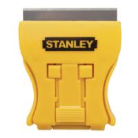 STANLEY 0-28-218 - MINI WINDOW SCRAPER WITH 5 REPLACEMENT BLADES.