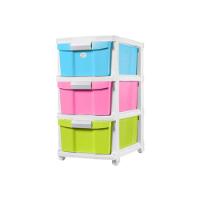 3 TIERS DRAWERS COLOUR