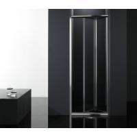 ROMA BFOLD WALL TO WALL SHOWER CABINET 77.5-81X185CM CHROME FRAME/CLEAR GLASS