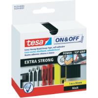 TESA ON&OFF EXTRA STRONG TAPE 1Mx50mm BLACK