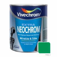 VIVECHROM GREEN SWARD 4 NEOCHROM EXTRA GLOSSY VARNISH PAINT 750ML