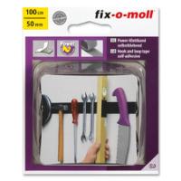 FIX-O-MOLL TOUCH FASTENER TAPE SELF-ADHESIVE 150CMX50MM