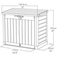 KETER STORE IT OUT MAX 145.5X82X125CM