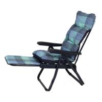 METALFAR 1910CN RELAX FOLDING CHAIR WITH FOOTREST 6 POSITIONS