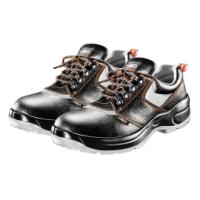 NEO SAFETY SHOES BLACK LETH 45
