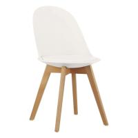 JINA PP CHAIR WHITE WITH CUSHION