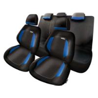 WRC FULL SET SEAT COVER BLACK/BLUE