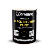 BARRETTINE BLACK BITUMEN PAINT 5LTR