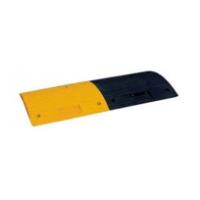RUBBER SPEED HUMP 50 X 36CM BLACK OR YELLOW