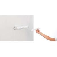 BRABANTIA PULL-OUT CLOTHES LINE, 22 METRES - WHITE