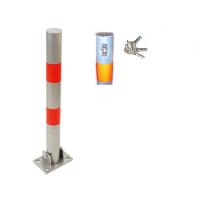 PARKING METAL POST 60CM (WITH KEY)