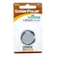 GOLDEN POWER 3V LITHIUM BUTTON CR2025