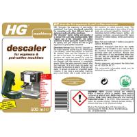 HG DESCALER FOR ESPRESSO & COFFEE PADS MACHINES 500ML