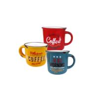 LIFESTYLE COFFEE CUP QUOTES RED/YEL/PETR