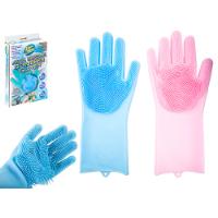 MAGIC SILICONE SCRUBBER CLEANING GLOVES 1PC