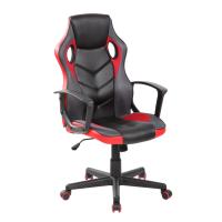 OMEGA OFFICE CHAIR BLACK/RED 61X60.5X106-118CM