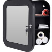 MEDICINE CABINET WITH MIRROR 2 ASSORTED COLORS