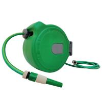 WALL MOUNTED REEL HOSE WITH RETRACTABLE HOSE 20M 1/2