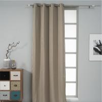 EASY HOME CURTAIN BLACKOUT PIKE 140X260CM BEIGE