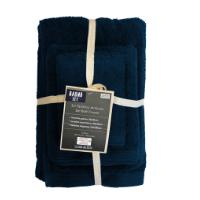 IONION BATH TOWELS PROMO SET 3PCS BLUE