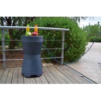 TABLE/GAS COVER WITH WHEELS ANTHRACITE D45XH80CM