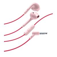CELLULAR LINE UNIVERSAL WIRED HEADPHONES PINK