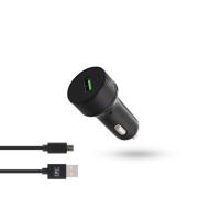 TNB QUICK CHARGE 3.0 CAR CHARGER + CABLE