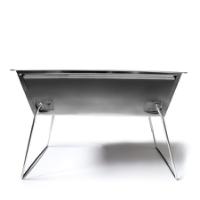 BBQ GRILL PORTABLE STAINLESS STEEL 43.5X27.5X29.5CM