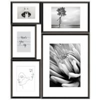 THE WALL PHOTOFRAME COLLAGE SET 5PCS NEVER GIVE UP