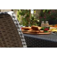 KETER MELODY 6 SEATER TABLE GRAPHITE 160X94CM