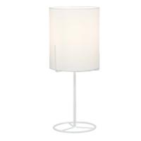 SUNLIGHT 1xE14 (MAX. 40W) TABLE LAMP WHITE WITH WHITE SHADE H360MM