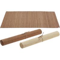 BAMBOO PLACEMAT 2 ASSORTED COLORS 30CM X 45CM