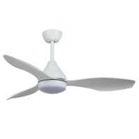 SUNLIGHT 'SEOUL' CEILING FAN DC MOTOR 3-ABS BLADES 52-INCH WHITE LED 18W 1620LM 3CCT REMOTE CONTROL