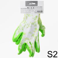 POLYESTER GARDEN GLOVES WOMENS 3 ASSORTED COLOURS