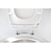 SANIPLAST TOILET SEAT QUICK RELEASE AND SLOW CLOCE WHITE 