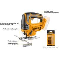 INGCO CJSLI8501 LITHIUM JIGSAW 20V - SOLO NO BATTERY INCLUDED