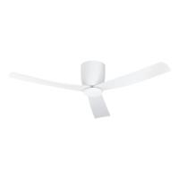 EGLO 'LERICI’' CEILING FAN DC MOTOR 3-ABS BLADES 52-INCH WHITE LED 15W 1600-1750LM 3CCT DIMMABLE REMOTE CONTROL